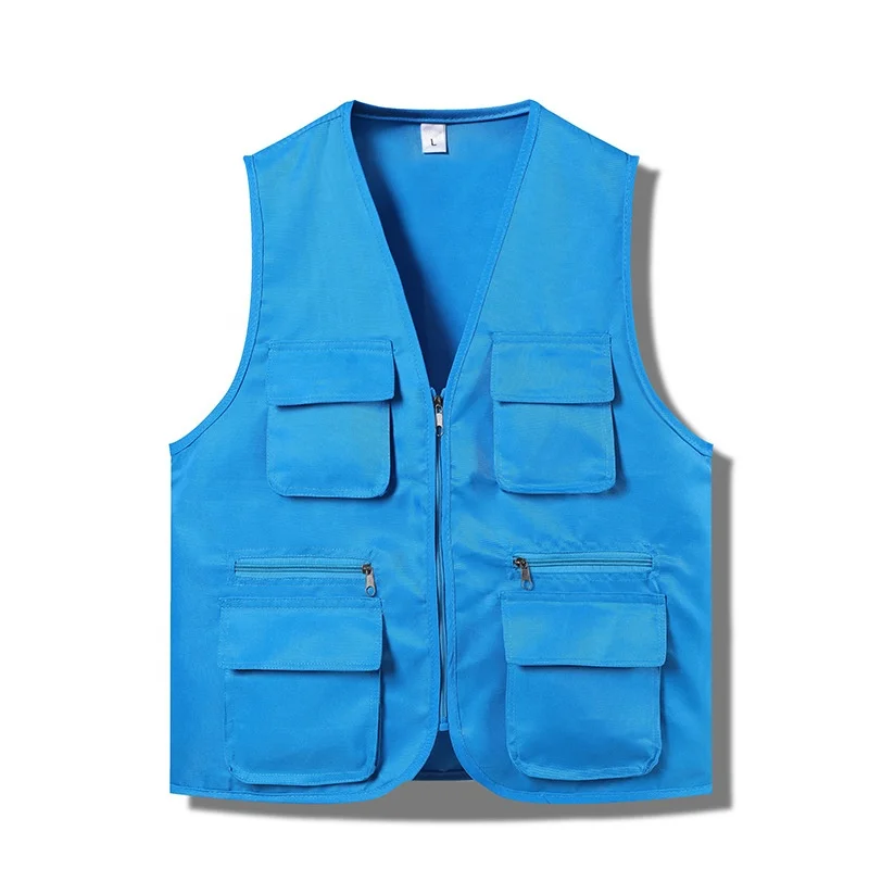 Promotional Advertising Waistcoat Volunteer Vest Safety Vest Advertising Vest with Custom Logo