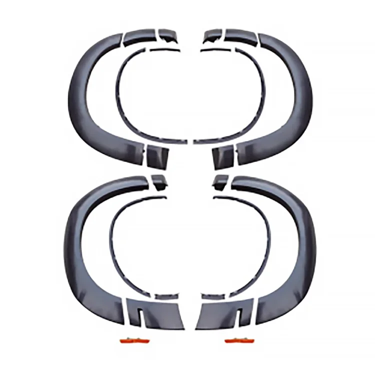 Demon Style ABS Front Bumper Wide Fender Flares For Dodge Challenger Original Front Bumper 2015-2022