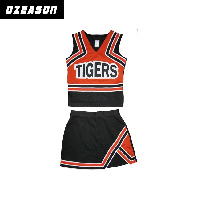 Manufacturer Custom Spandex School Youth Cheerleading Uniform For Girls Performance Sublimation Blank Cheer Uniform