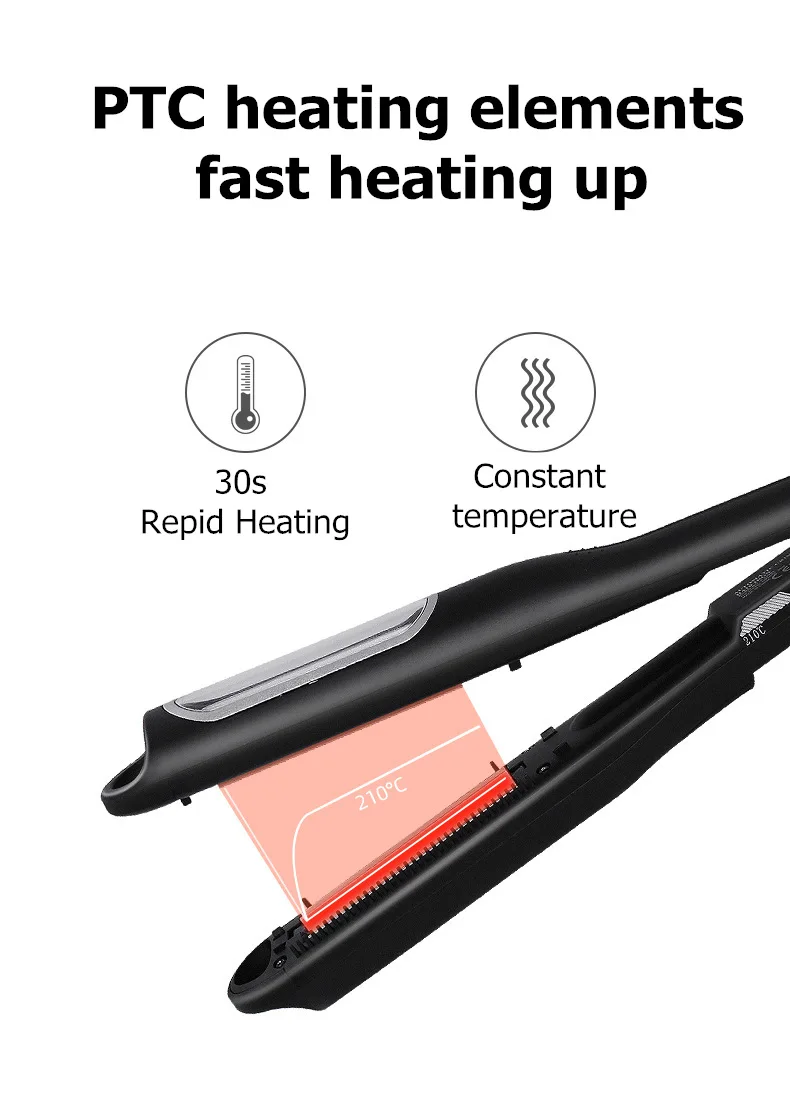 Factory Automatic Rotating Hair Crimper Iron Curling Curler Wands Ceramic Corn Plate Corn Fluffy Hair Straightener