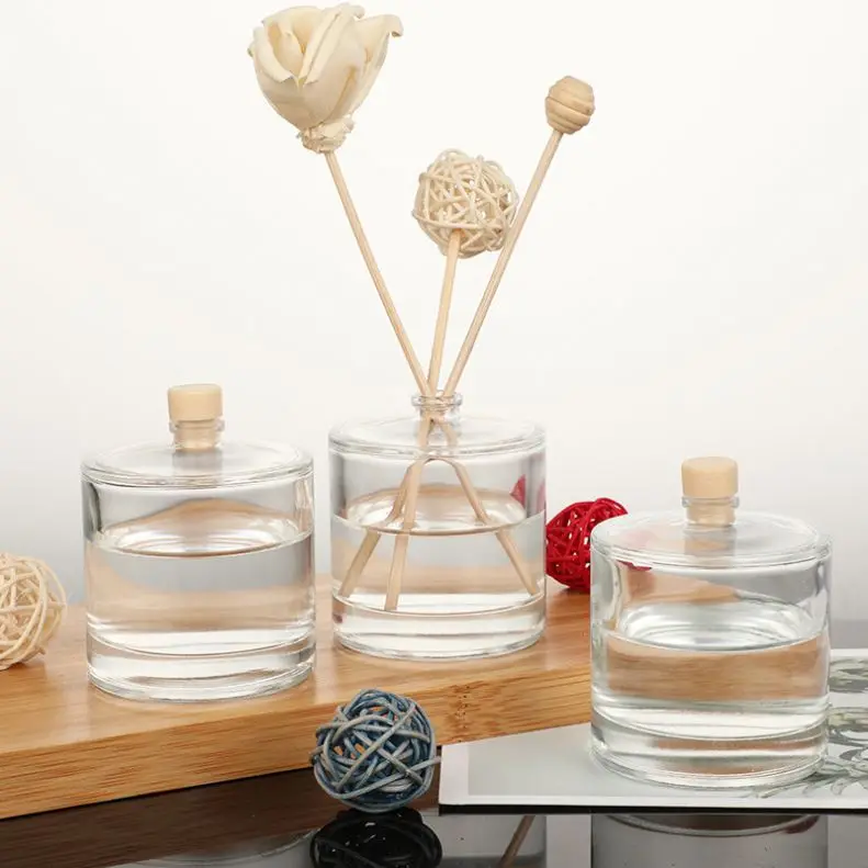 Brand New Diffuseur De Parfum En Verre Vide New Aroma Diffuser Reed Glass Bottle In Stock