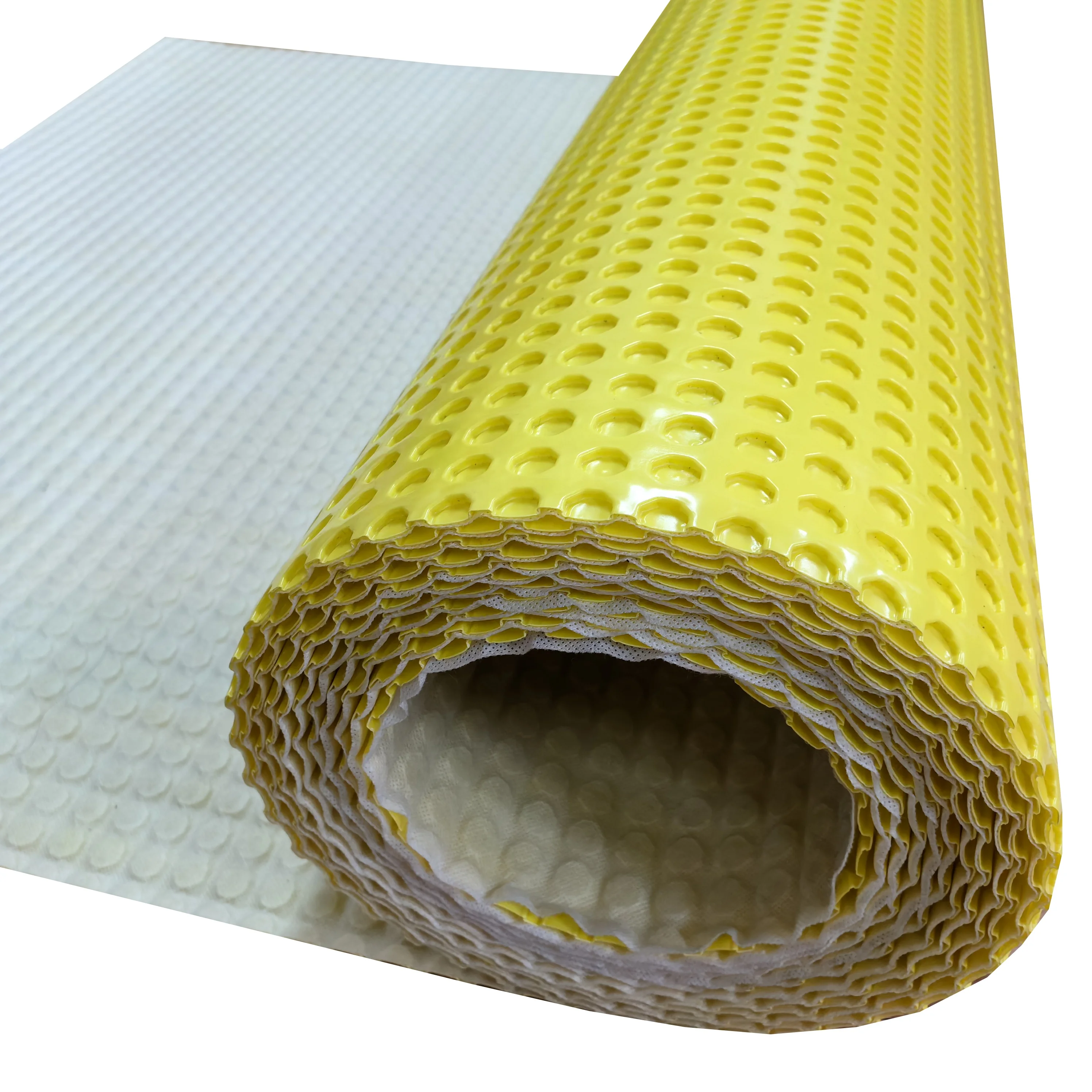 TYCO 2024 Waterproof Membrane Underlayment Easy Installation Uncoupling Heated Floor Mat 3mm PP Anti-Fracture Basement Kitchen
