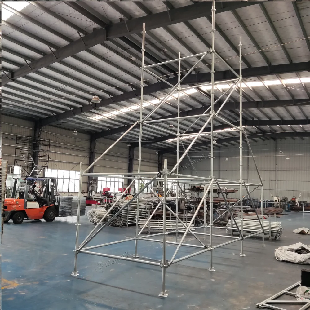 Custom height adjustable working climbing ladder platform construction scaffolding  workbench aluminum speaker scaffold truss