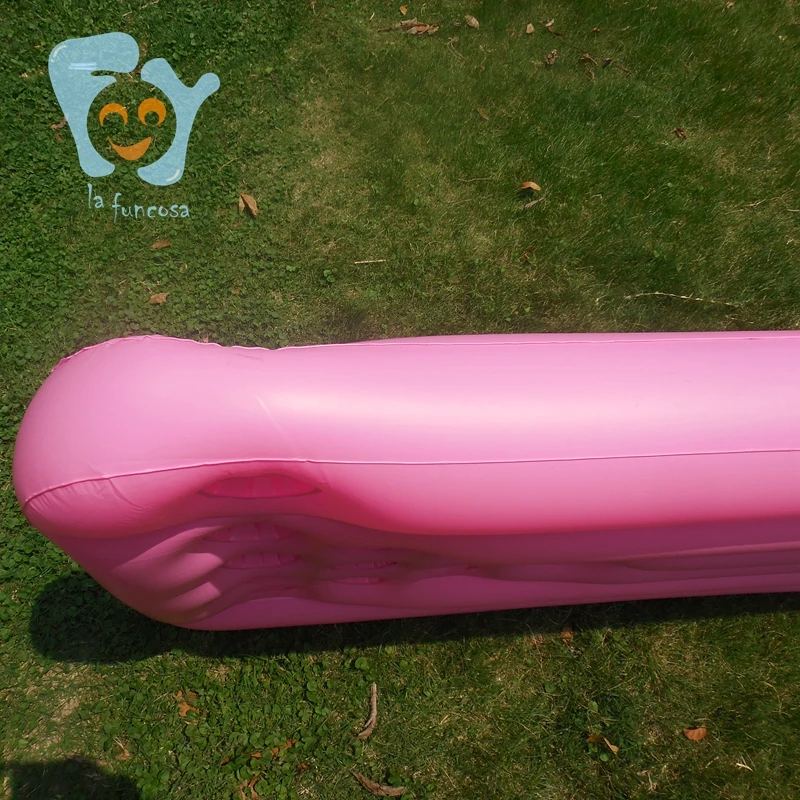 
22 Cups Hole 6ft Inflatable Pink Beer Pong Table Floating Beer Pong Table Game 