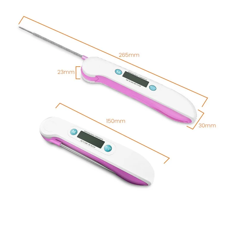 Household Food Thermometer Wireless LED Display Kitchen Cooking Food Thermometer