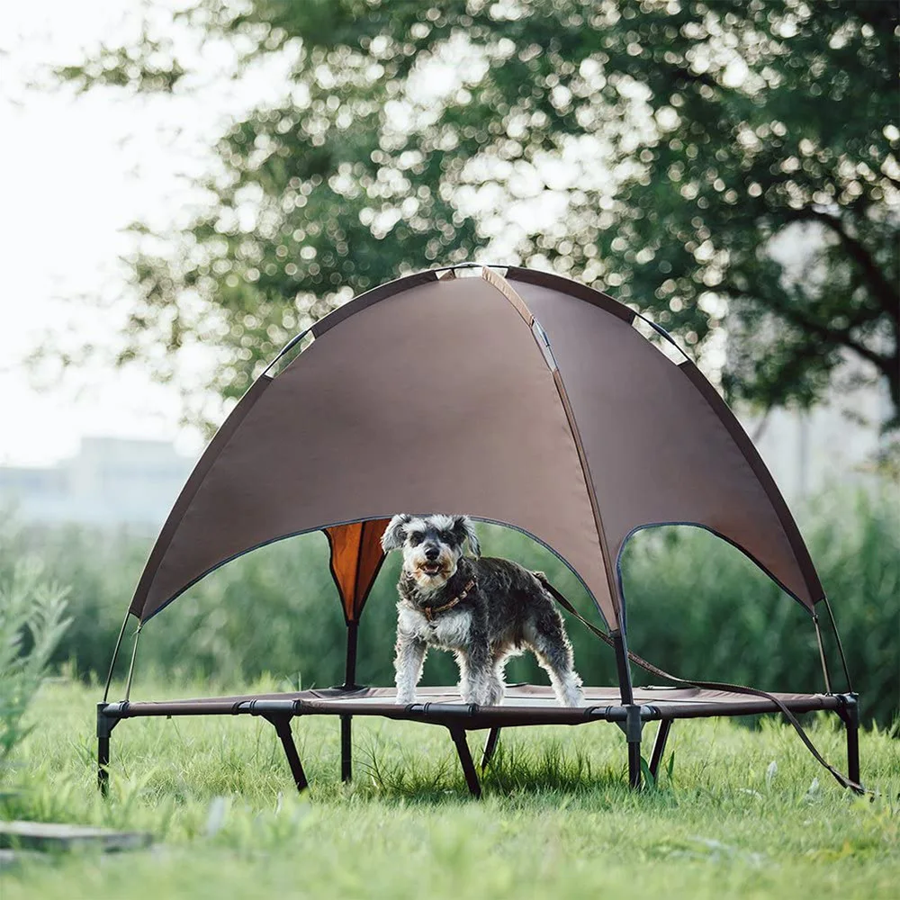 Outdoor Folding Sun protection Pet Tent Anti-mosquito Cat dog nest tent With Base