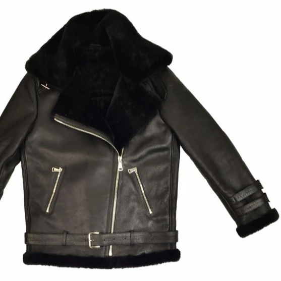 Двойное Женское пальто из овчины VRGSW0096 Galvaine TR, зимнее, весеннее, Осеннее