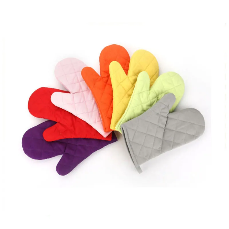 High quality Oven Gloves Kitchen Oven Mitts Heat Resistant Cooking Gloves for Cooking, Baking, Barbecue Potholder