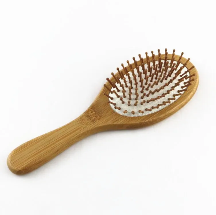 Professional wooden cushion massage hair brush wholesale