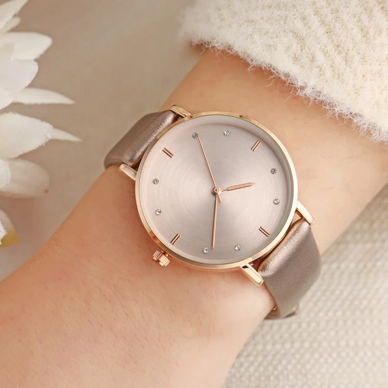 New arrival designs trend design 2021 quartz ladies simple wrist watches