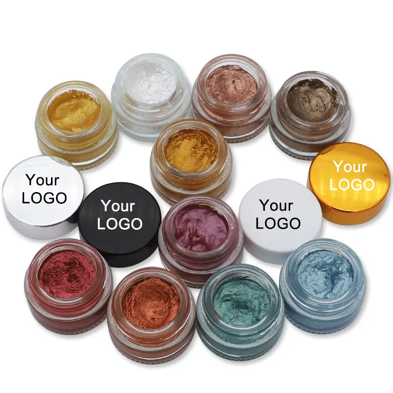 Starry Sky Gel Eye Shadow Cream Rich Hold Glittery Evenly Colored Resistant to Makeup Removal Shines upon Touch