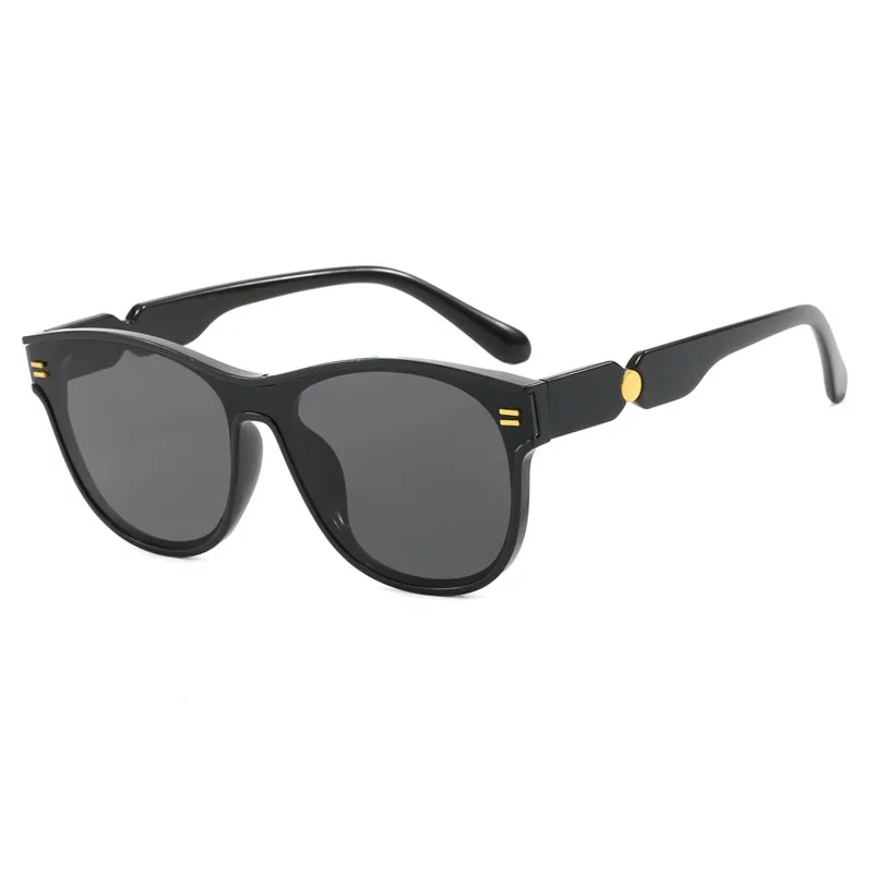 2024 Trendy Sunglasses Fashion Sunglasses Men High End 2024 Retro Women Round Beach Sunglasses
