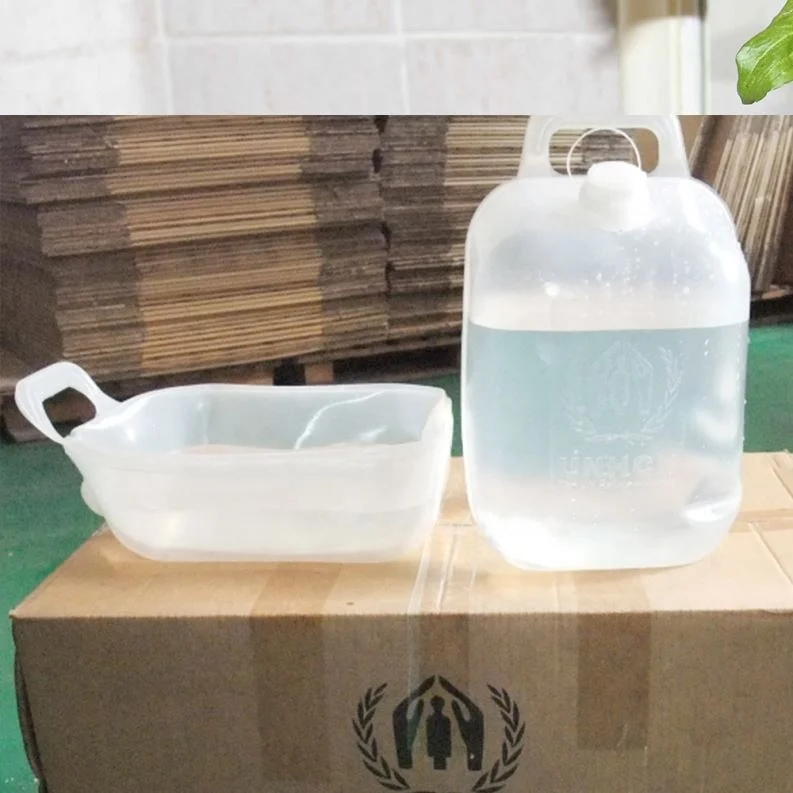 
Food Grade Ldpe 10L 20L Water Container Semi Collapsible Jerry Can With Carrying Handle 