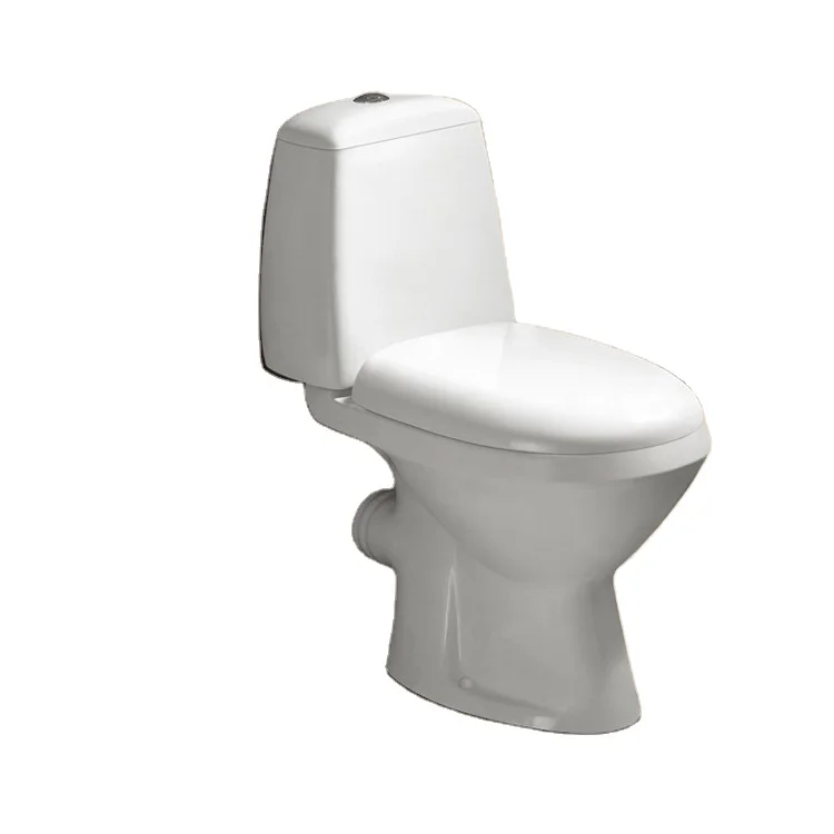 Korean standard toilet , small size water tank toilet straight back to wall