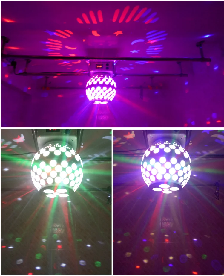 Dmx512 mushroom light Laser crystal magic ball disco dj lights ktv club party concert wedding led moving head lights