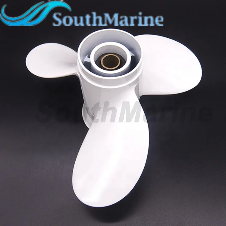 Boat Engines Aluminum Alloy Marine Outboard Propeller 8 1/2x8 1/2-N for Yamaha 6hp -9.9H  6G1-45941-00-EL 8.5x8.5