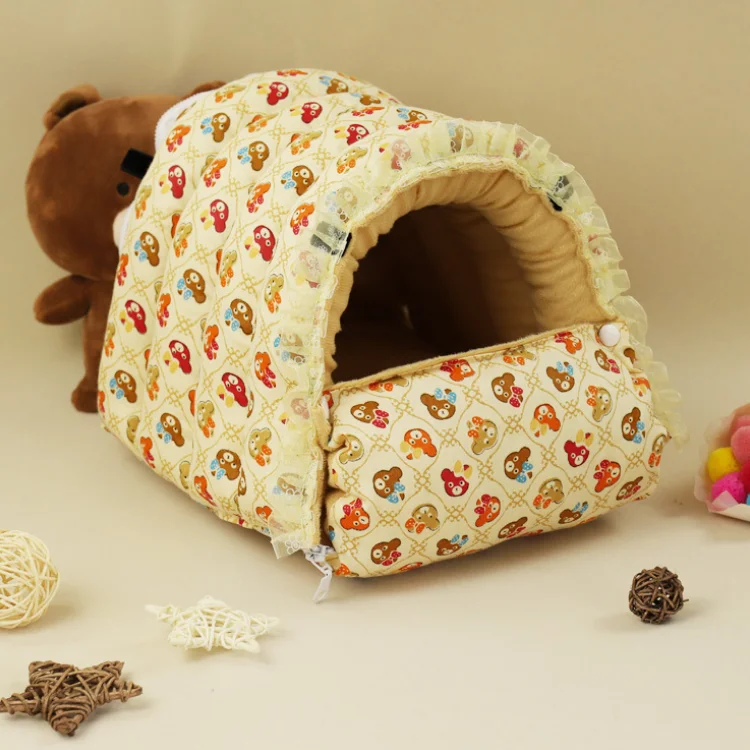 
Chinchilla Guinea Pig Bunny Pet Cages Carriers Portable Cotton Pet Cage 