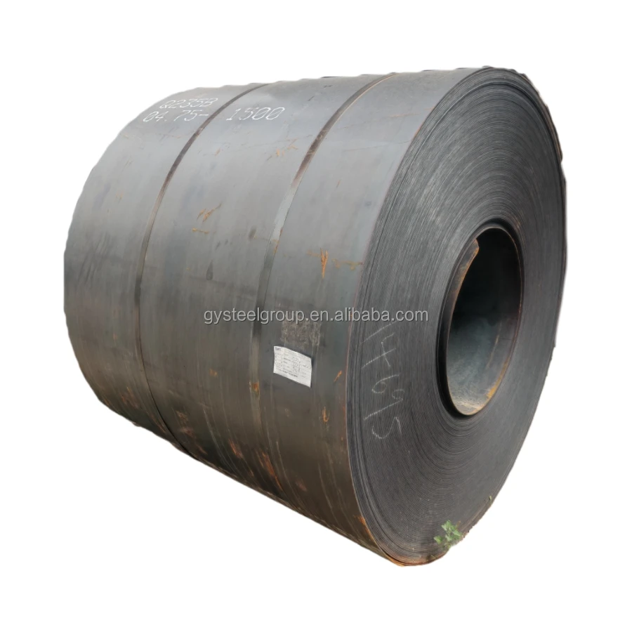 Factory supplier 0.1mm 0.5mm Q255 Carbon Steel Coils Hot Rolled for Building Materials