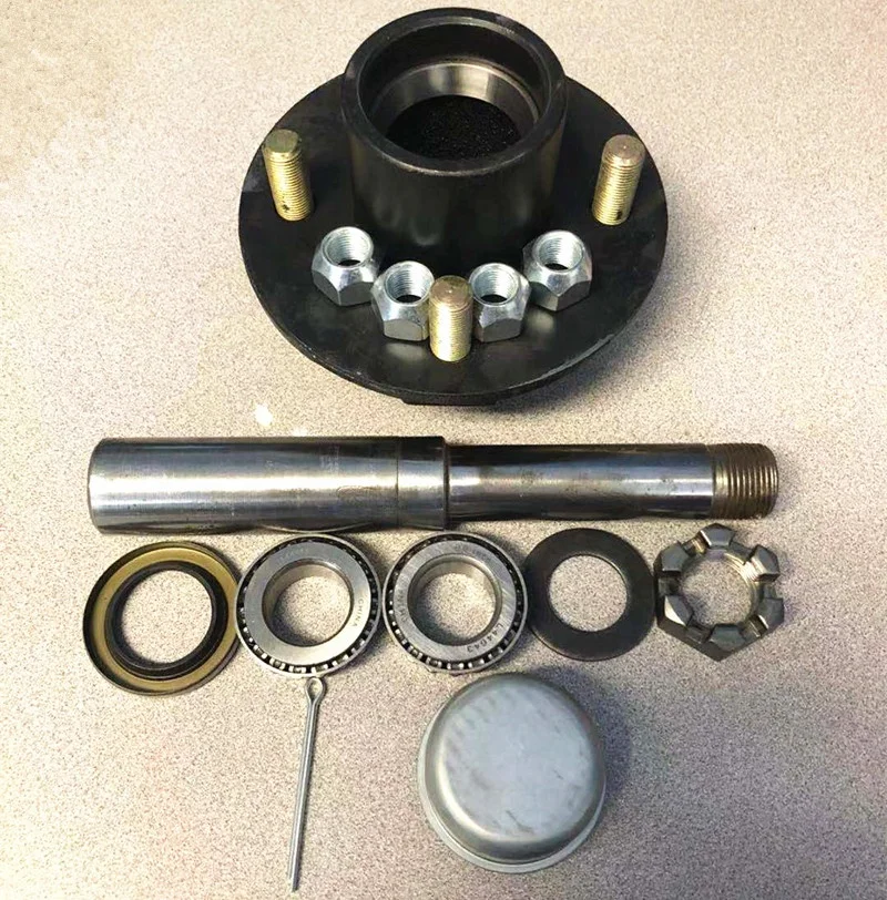 Wholesale Trailer Parts 4 Bolts Trailer Axle Hub Assembly