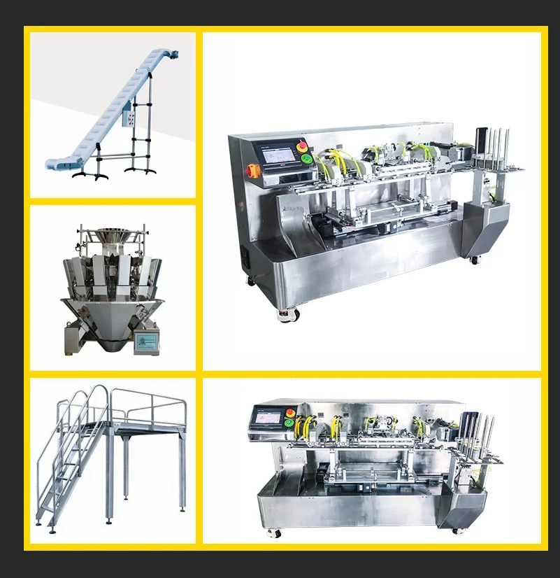 Pet dog food bag packaging accessories vegetable pumpkin paste seasoning powder dried fruit packaging machine