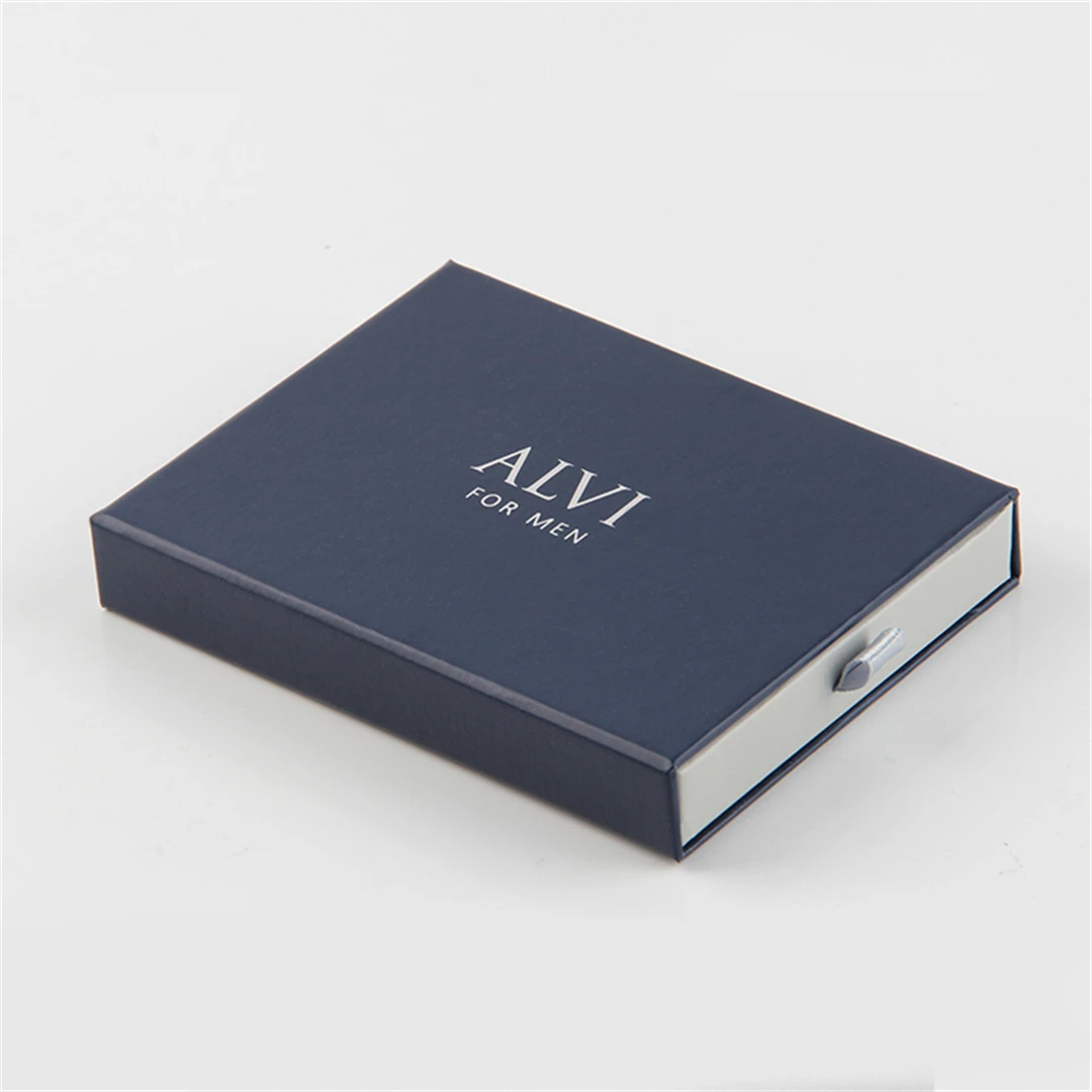 Wholesale luxury paper sliding drawer box custom thin phone case packaging box