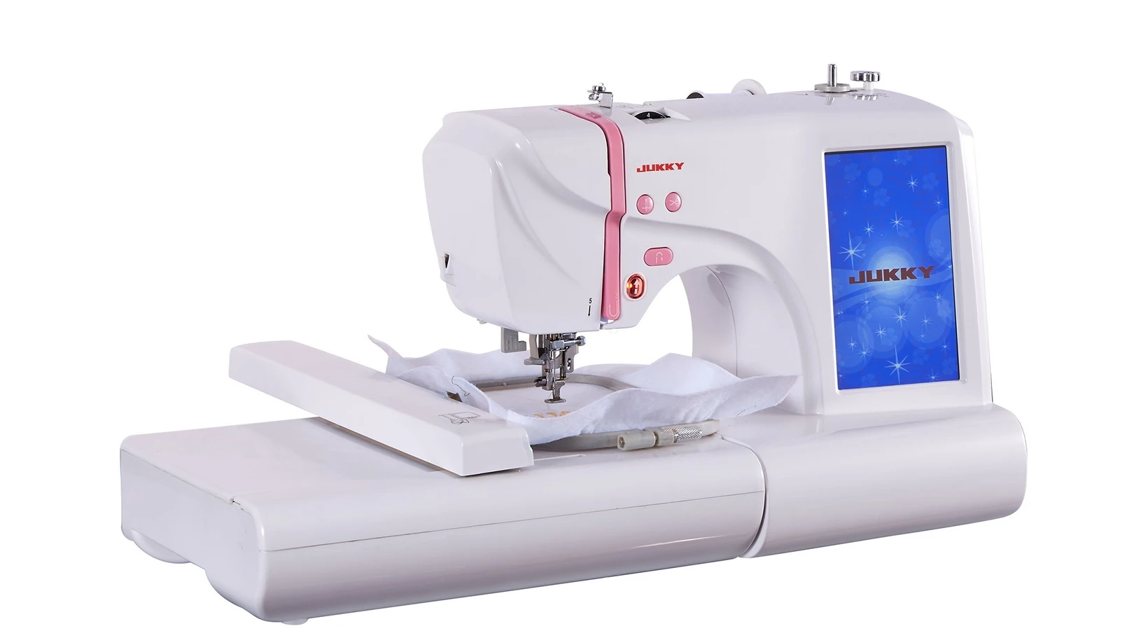 ES5 Touch Screen Household  Computer Computerized Embroidery Designs Sewing Machine Big Color Screen Hot Sale Cheap Price