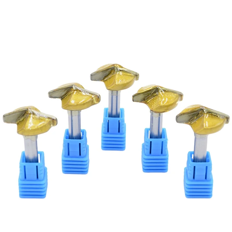 V Bit CNC Solid Carbide End Mill Tungsten Steel Woodworking Milling Cutter 3D Wood MDF Router Bit 90 120 135 150 Degrees