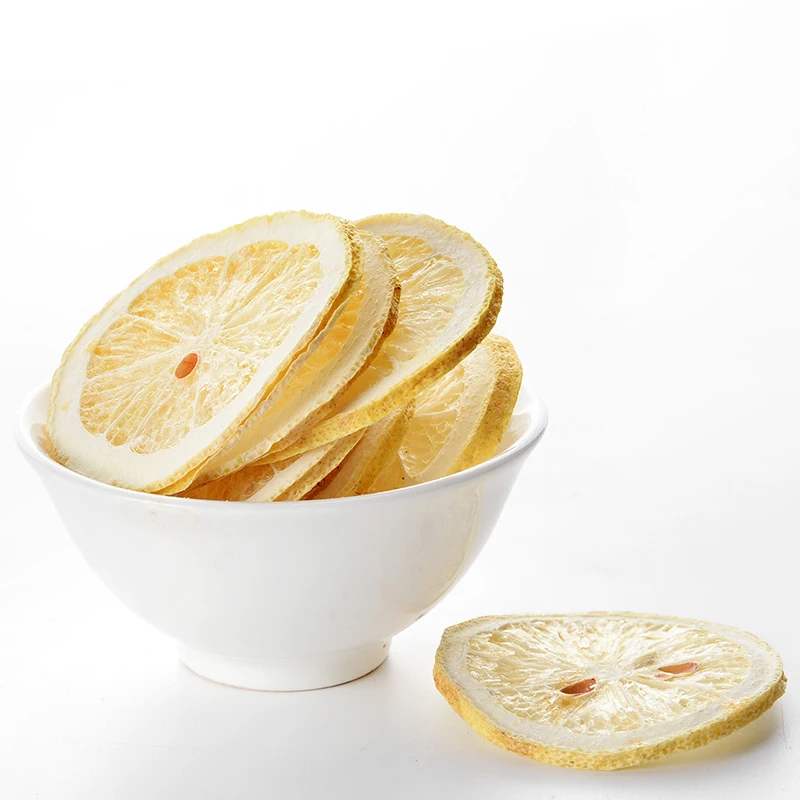 
freez dry lemon slices wholesale from China dried fruit pulp 