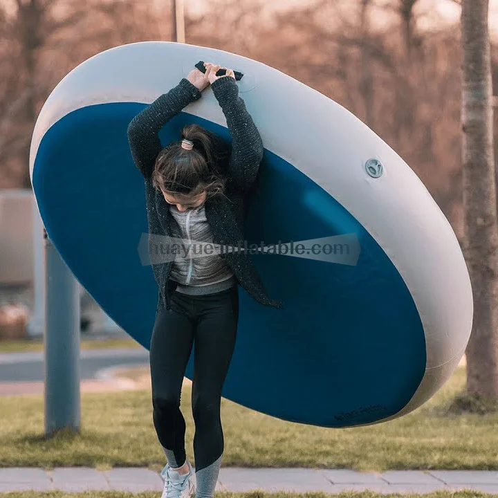 Надувная надувная дорожка для гимнастики коврик дома