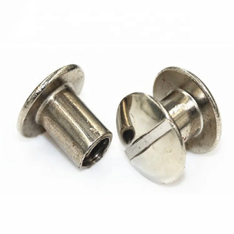 Customized Degin Brass Nickel Plating Chicago Screw for
