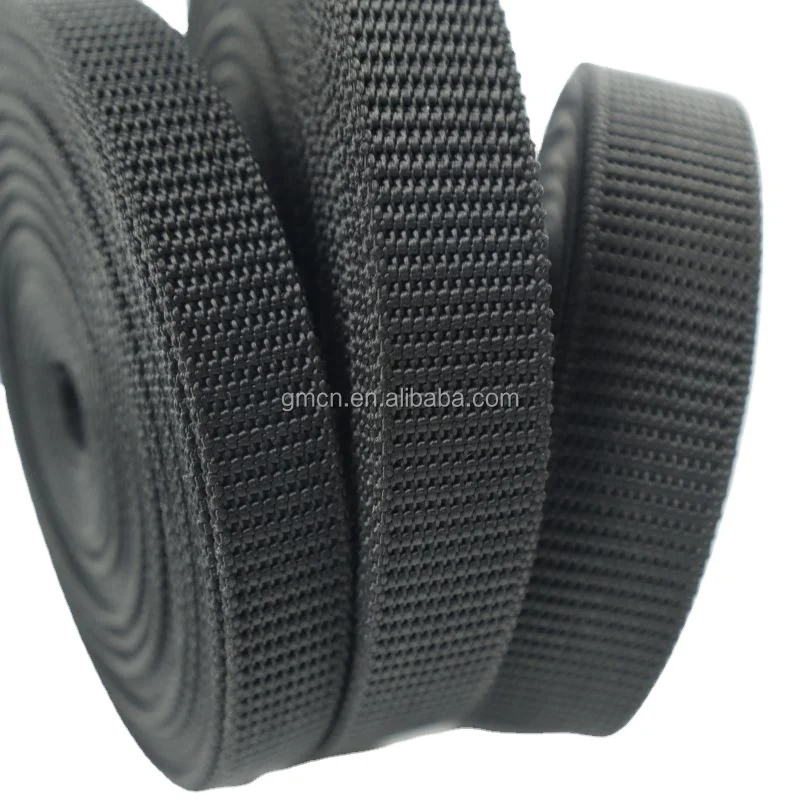 factory sell 2.3mm thickness polypropylene webbing belt pp belt custom thick webbing belt