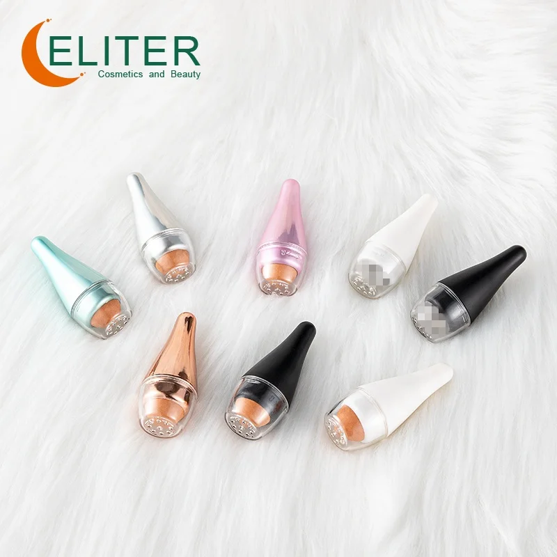 In Stock Natural Volcanic Keep Matte Makeup Effect Facial Roller Oily Skin Shine Control Oil Absorbing Roller for On-the-Go