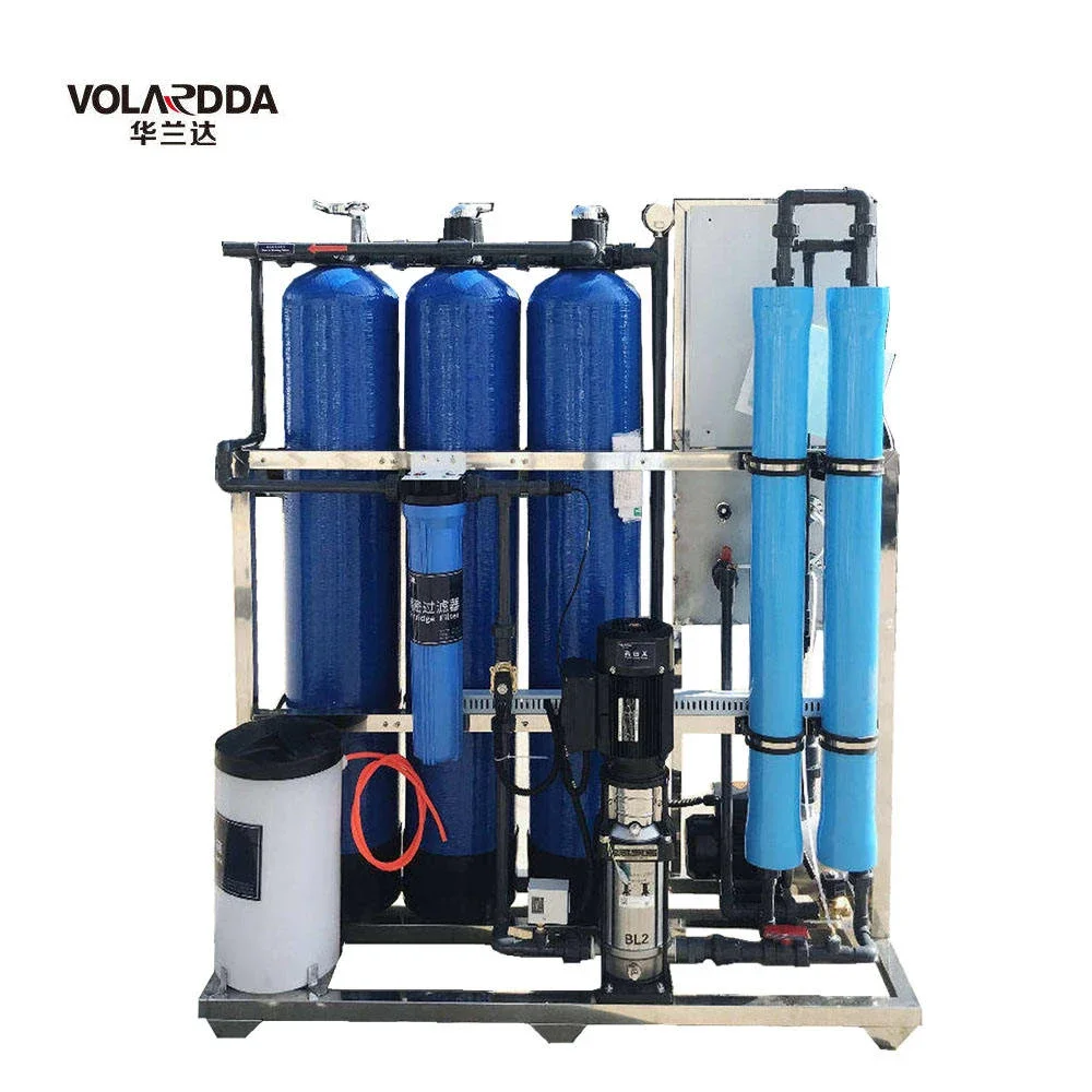500LPH Volardda Distilled Pure Water Treatment Machine Plant Industrial Reverse Osmosis RO Drinking Water Purifier Filter