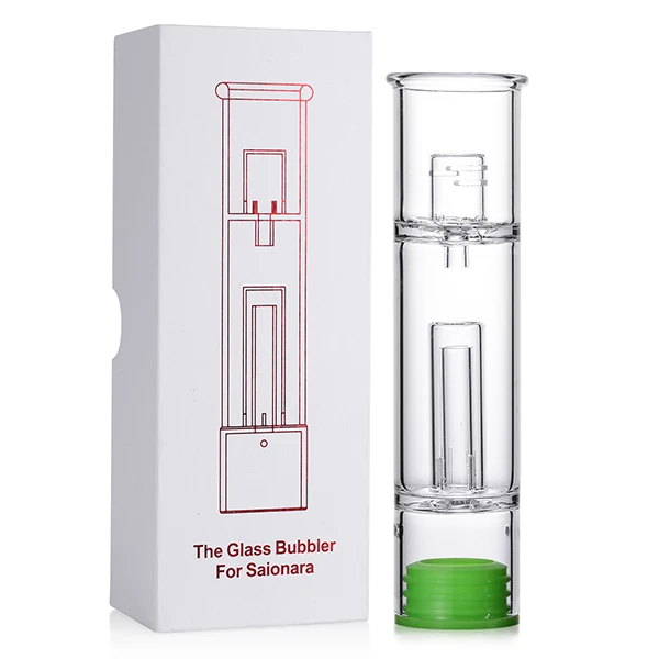 
Original crossing hot selling 22mm straight glass saionara bubbler 