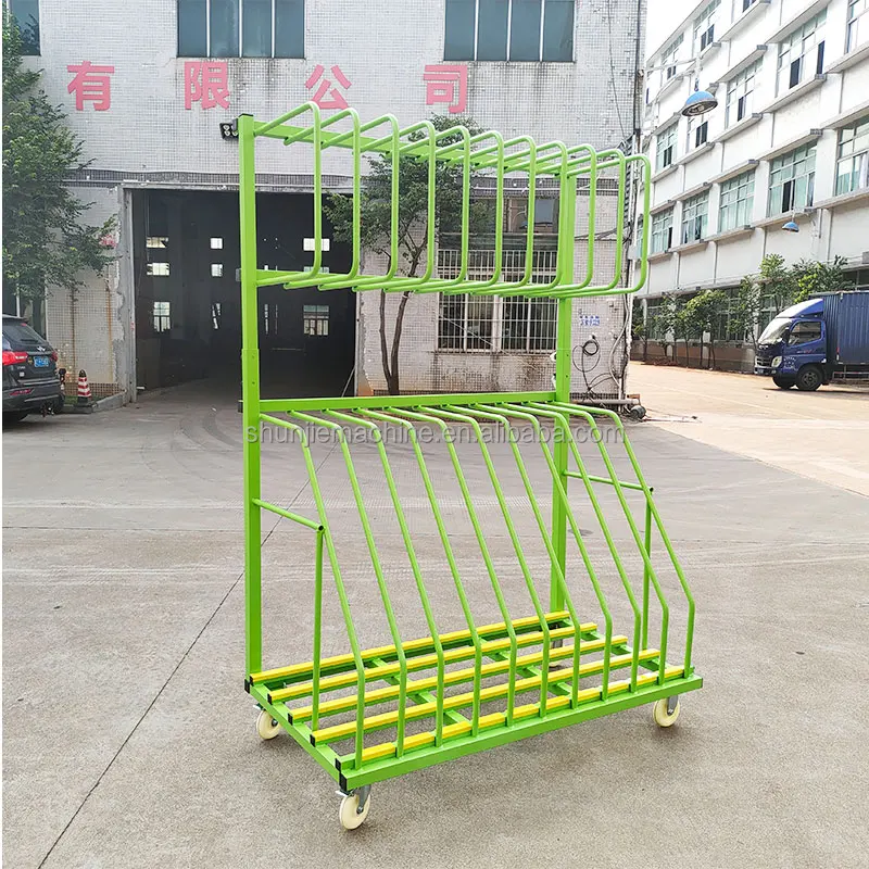 Hot Sale Granite Marble Slab Storage Rack Display for Transport Rack Trolley A Frame Glass steel rack