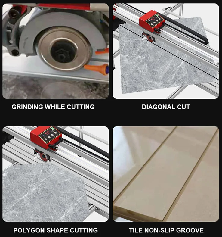 kaiertan Tile Cutting Machine Marble Cutting Manual Automatic 45 Degrees Cutting Machine 800mm/1200mm Customize