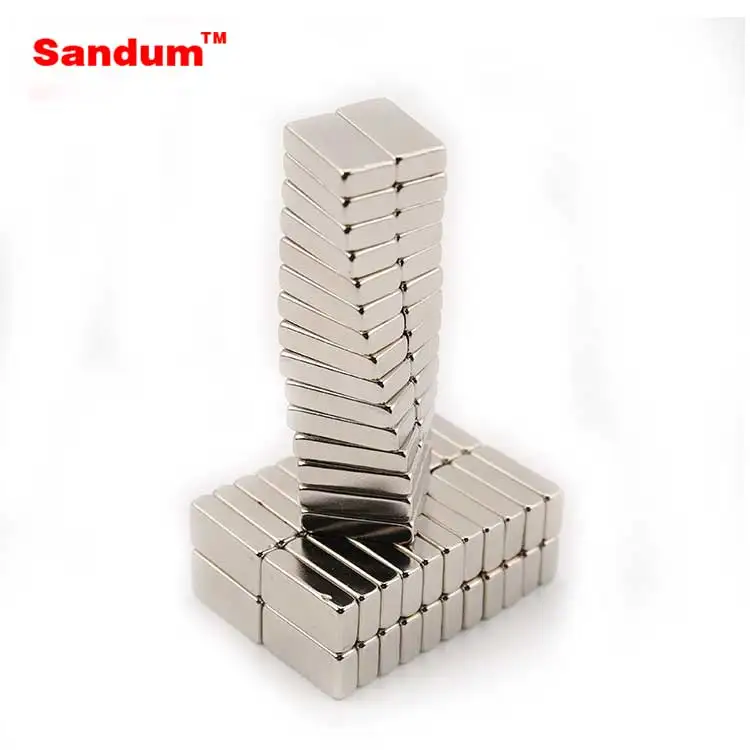 Nickel Plated Sintered Neodymium Bar Magnet for Fridge Compass