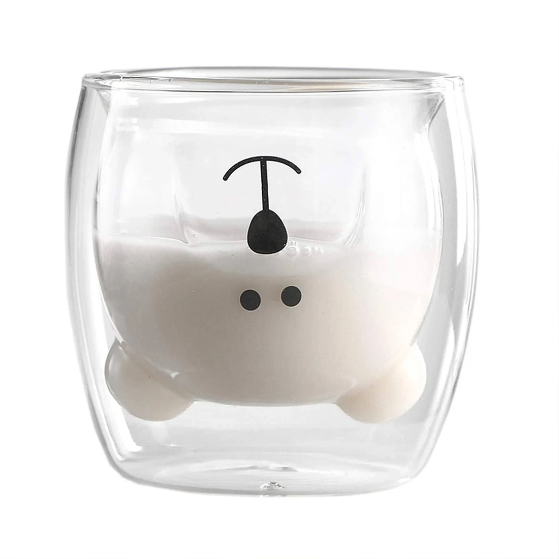 Double-Wall Insulated beer glasses double wall glass cup cafe latte glass