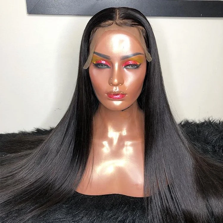 
China Wholesale Lace Frontal Wig Baby Hair Human Hair Cheap Lace Frontal Wig raw indian lace wig 