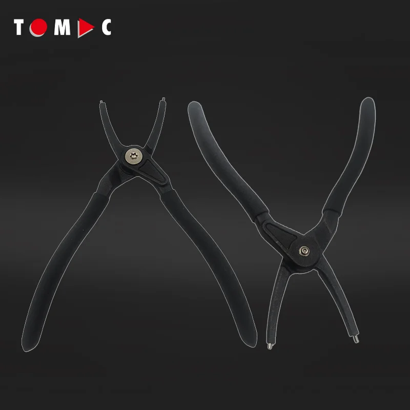 TOMAC Professional Universal Circlip Pliers Heavy Duty Seeger Ring Removal Tool for Mechanical Repair