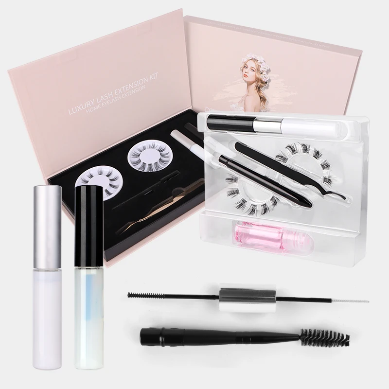 The Most Popular Cluster Lashes Wide Band Single Pair Eyelashes Magnetic Eyeliner Tweezers Diy Lash Extensions Made In Korea