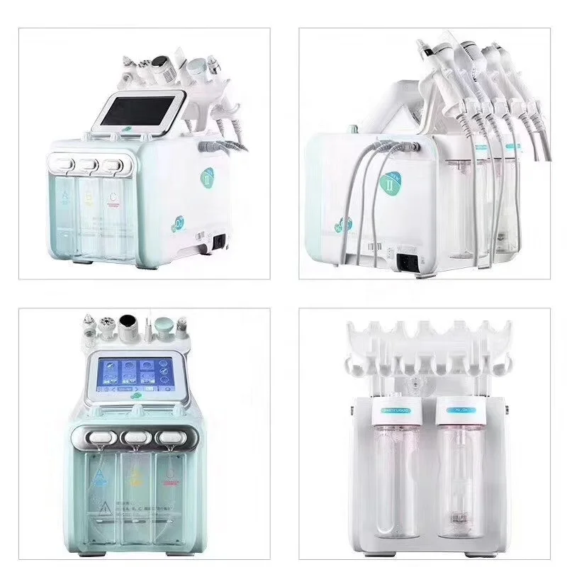 NV-W05X 6 In 1 Korea H2O2 Bubble Clean Aqua Peeling Hydro Dermabrasion Auqa Oxygeneo Peeling Hydrafacials Hydro Facial Machine