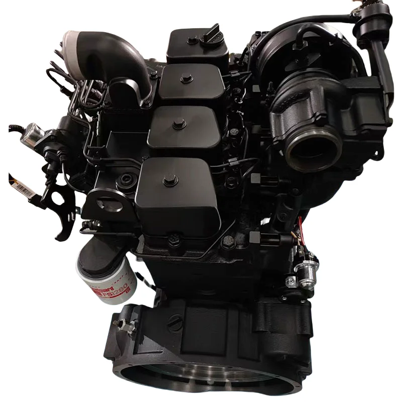 Excavator 4BT Diesel Engine Assembly For Cummins 4 Cylinder 4BT Motor
