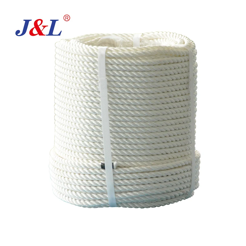 Julisling Mooring rope Various models can be customized 3 8 Strand and 12 Strand polyester or polypropylene filament yarn rope