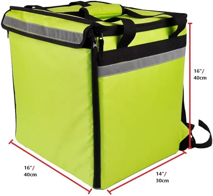 Waterproof Large Insulated Food Delivery Backpack Expandable Catering Cooler Bag  for Skip The Dishes Thermal Food Bag