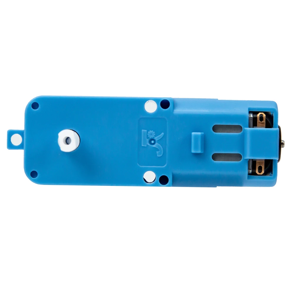 DC 3V-6V 1:48 Gear Motor Dual-shaft Gear Motor Robot Intelligent Vehicle Speed Reducer TT Motor Blue