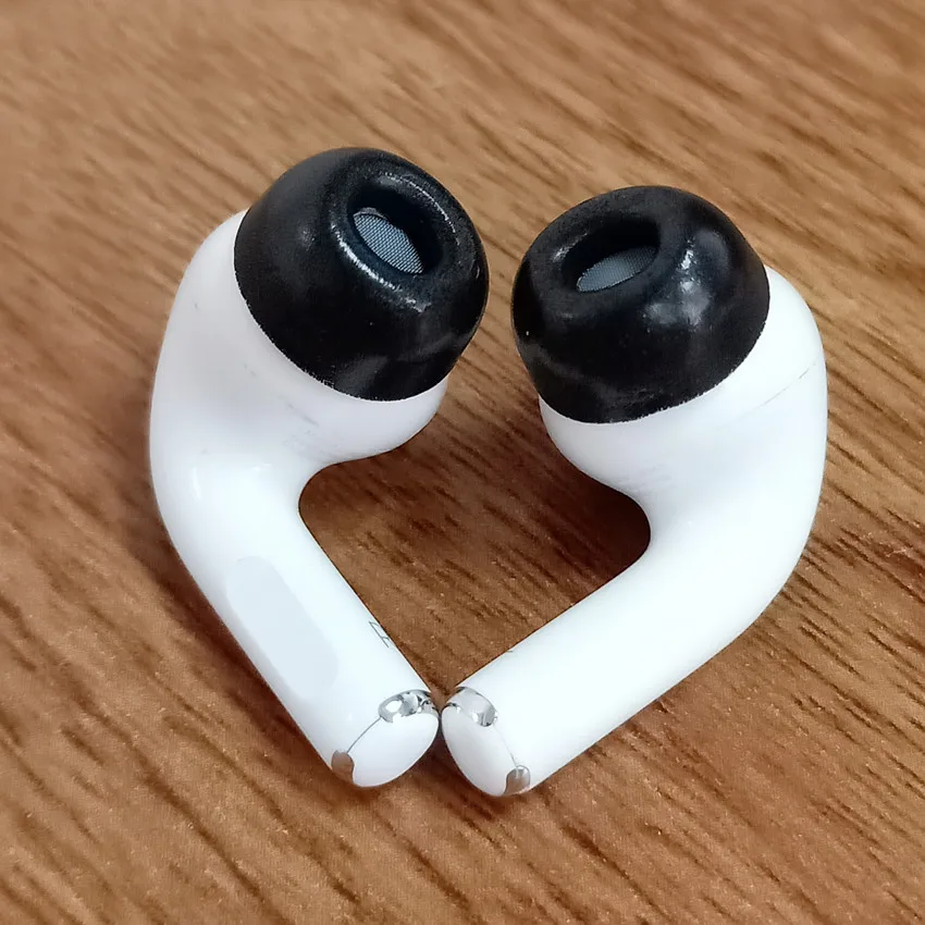 Сменные насадки для наушников Airpods Pro из пены с эффектом