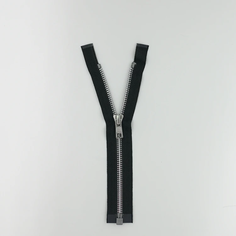 YKK ZIPPER Resin zipper down jacket with double head fittings thickening and double open garment zipper