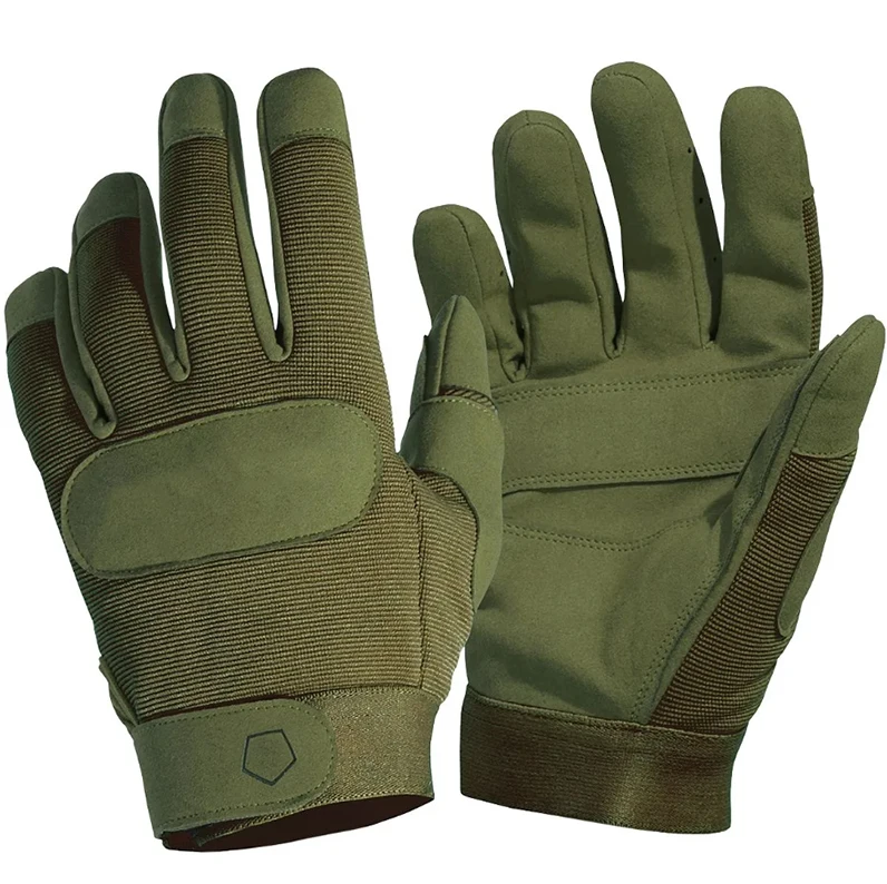 Manufacturer Custom Oilfield Safety Work Construction Industrial Protective Mechanical Cut Resistant Anti Impact Mechanic Gloves