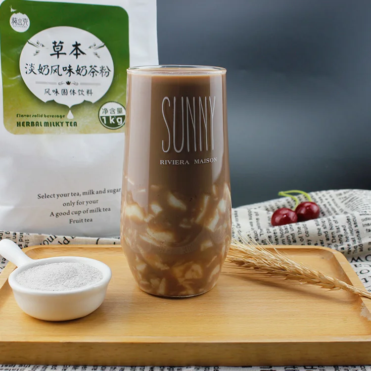 
Hot Sale Herbal Flavored Instant Milk Tea Powder For Bulk Sale 